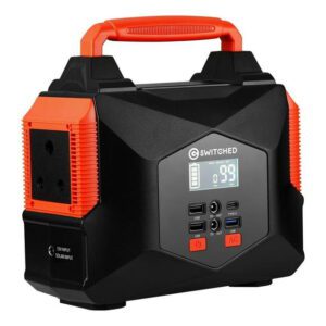 SWITCHED PORTABLE POWER STATION 200W 166.5WH