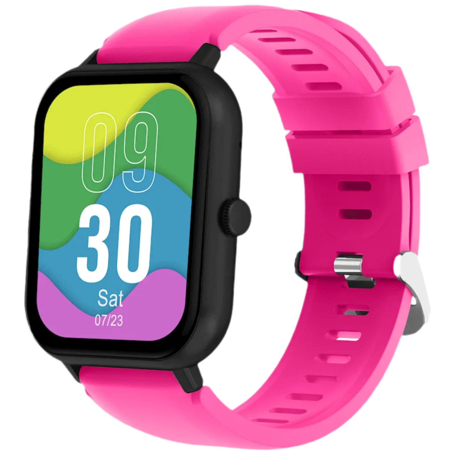 Volkano Chroma Pink Strap Fitness Smartwatch